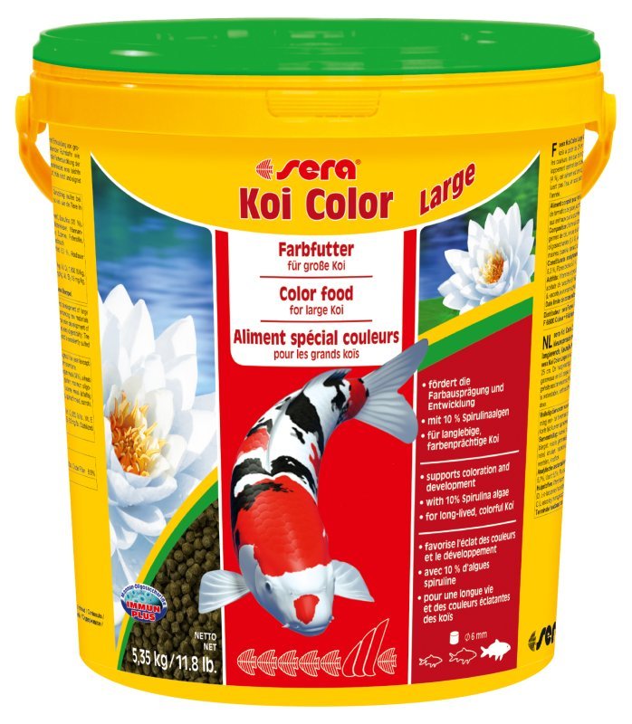 Корм для прудовых рыб Sera KOI COLOR large 20L Корм для прудовых рыб Sera KOI COLOR large 20L