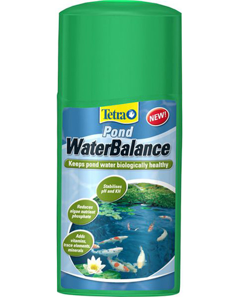 Tetra Pond Water Balance 250ml, для снижения частоты замены воды, на 5000 литров Tetra Pond Water Balance 250ml, для снижения частоты замены воды, на 5000 литров