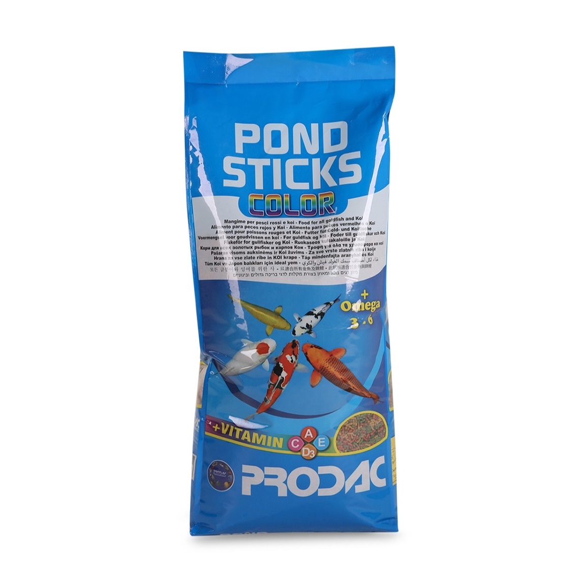 PRODAC PONDSTICKS,  3 вида палочек, мешок 4кг (40 литров).