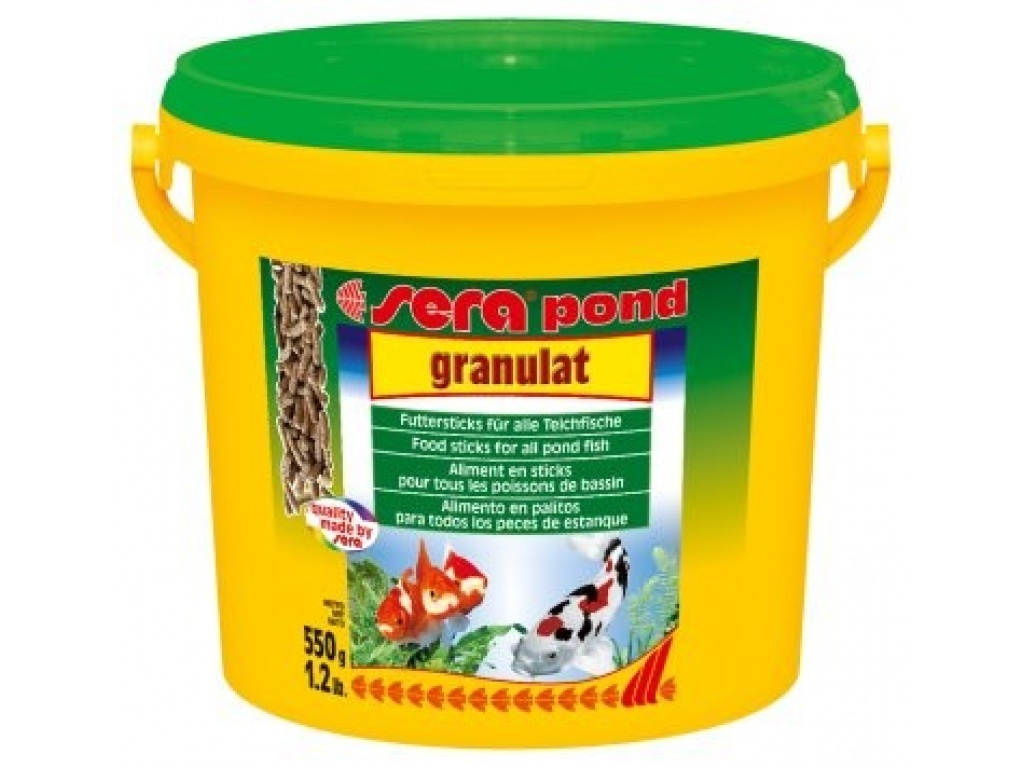 Корм для прудовых рыб Sera BIOGRANULAT 10L Корм для прудовых рыб Sera BIOGRANULAT 10L