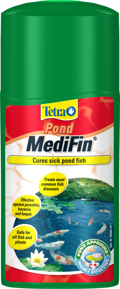 Tetra Pond MediFin 500ml, лекарственный препарат, на 10000 литров Tetra Pond MediFin 500ml, лекарственный препарат, на 10000 литров