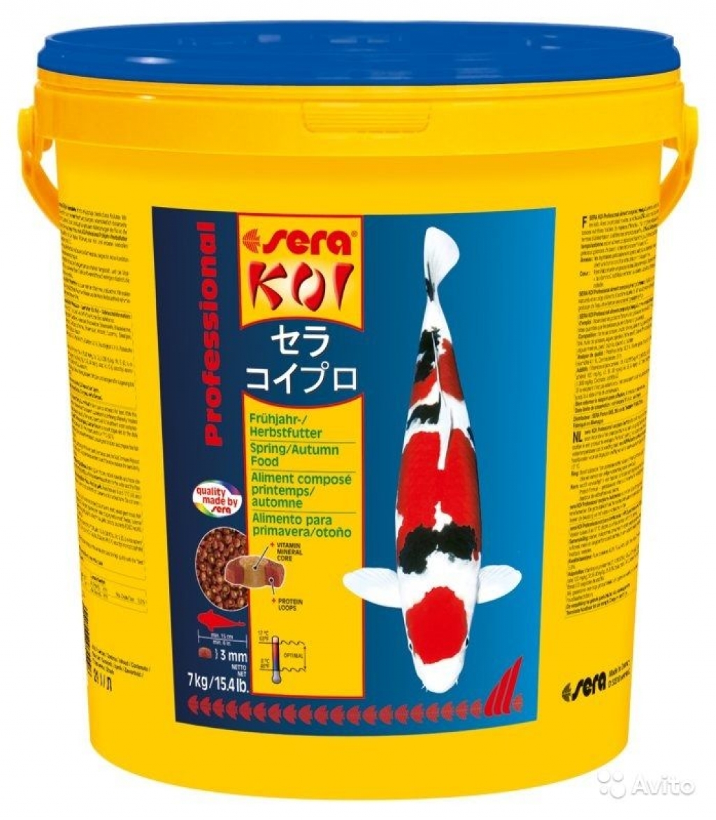 SERA KOI Professional - 7 кг (размер гранул 3 мм) SERA KOI Professional - 7 кг (размер гранул 3 мм)