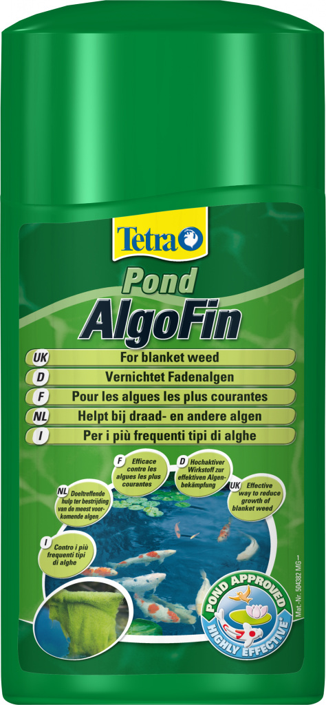 Tetra Pond AlgoFin 1L, против нитевидных водорослей, на 20000 литров Tetra Pond AlgoFin 1L, против нитевидных водорослей, на 20000 литров