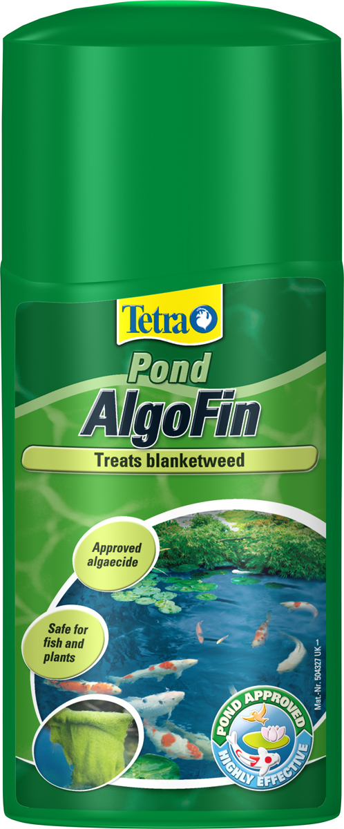 Tetra Pond AlgoFin 250ml, против нитевидных водорослей, на 5000 литров Tetra Pond AlgoFin 250ml, против нитевидных водорослей, на 5000 литров