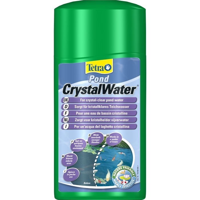 Tetra Pond CrystalWater 500ml, для быстрой очистки воды, на 10000 литров Tetra Pond CrystalWater 500ml, для быстрой очистки воды, на 10000 литров