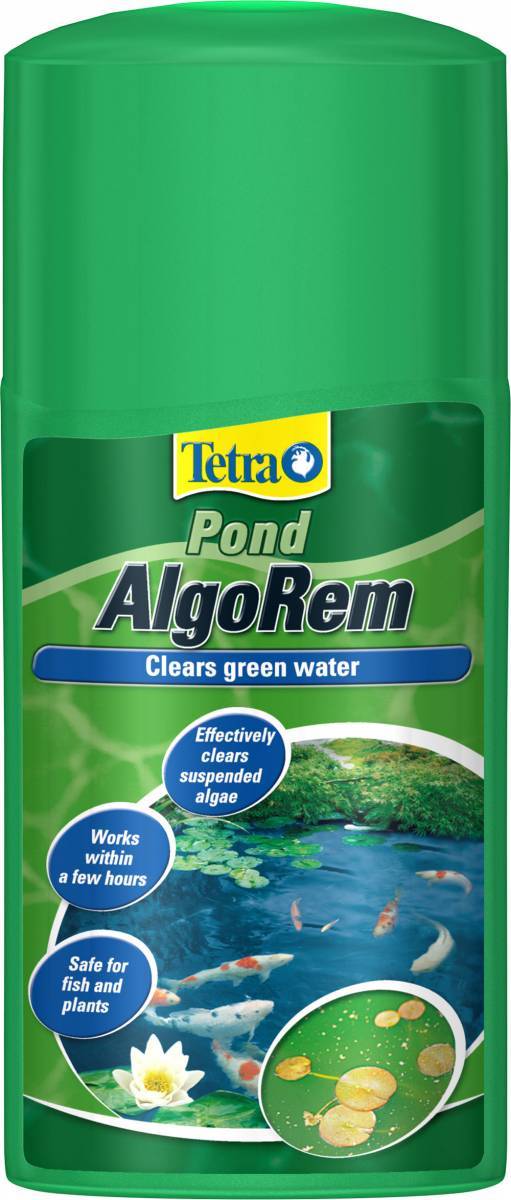 Tetra Pond AlgoRem 250ml, против водорослей, на 5000 литров Tetra Pond AlgoRem 250ml, против водорослей, на 5000 литров