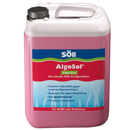 Против водорослей усиленного действия AlgoSol Forte 10L. на 200.000 л. воды Против водорослей усиленного действия AlgoSol Forte 10L. на 200.000 л. воды